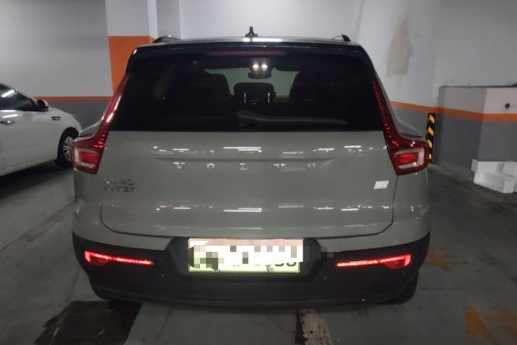 Used Volvo XC40 New Energy 2021 P8 Pure Electric All-Wheel Drive Smart Luxury Sport Edition Rear