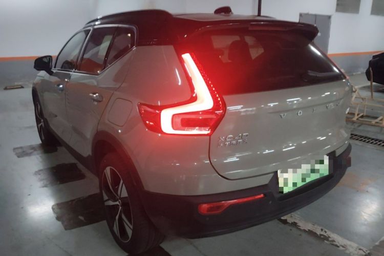 Used Volvo XC40 New Energy 2021 P8 Pure Electric All-Wheel Drive Smart Luxury Sport Edition Rear Left 45 Deg