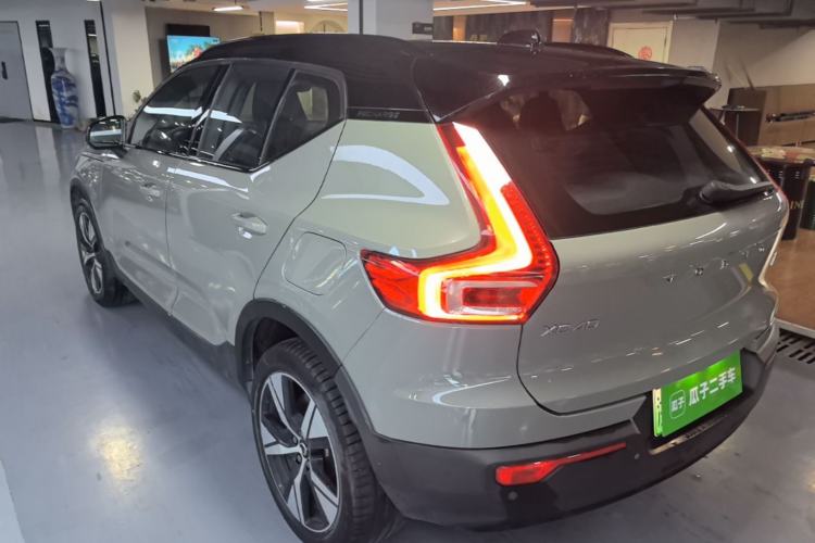 Used Volvo XC40 New Energy 2021 P8 Pure Electric All-Wheel Drive Smart Luxury Sport Edition Rear Left 45 Deg