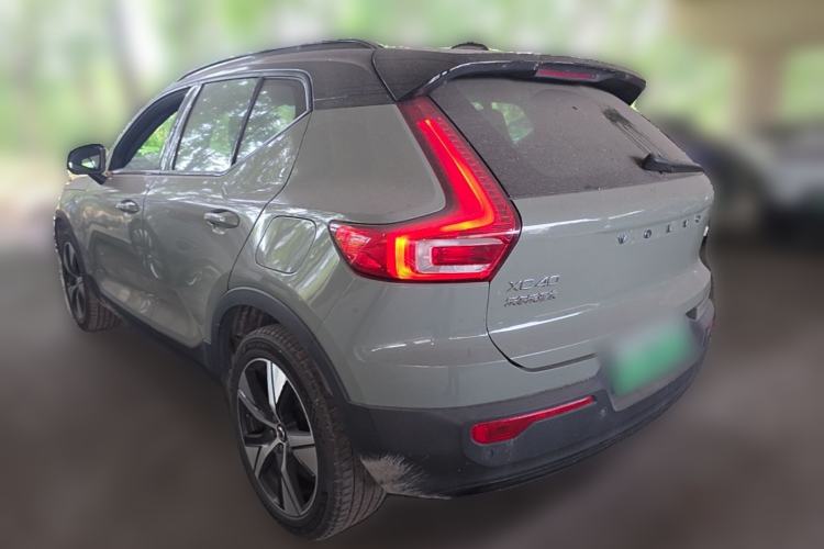 Used Volvo XC40 New Energy 2021 P8 Pure Electric All-Wheel Drive Smart Luxury Sport Edition Rear Left 45 Deg