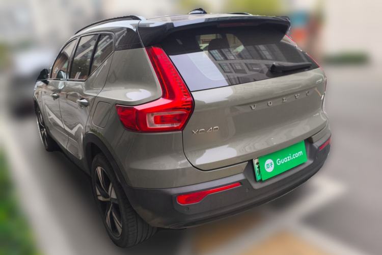 Used Volvo XC40 New Energy 2021 P8 Pure Electric All-Wheel Drive Smart Luxury Sport Edition Rear Left 45 Deg