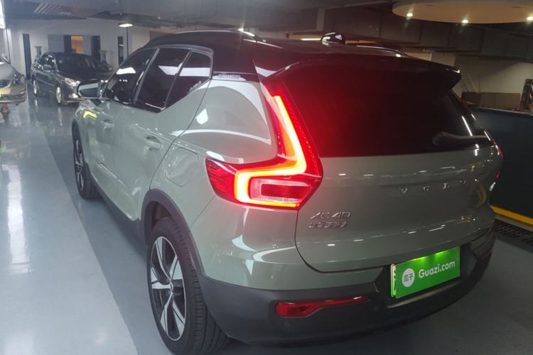Used Volvo XC40 New Energy 2021 P8 Pure Electric All-Wheel Drive Smart Luxury Sport Edition Rear Left 45 Deg