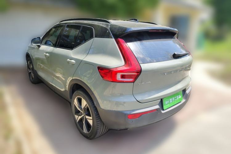 Used Volvo XC40 New Energy 2021 P8 Pure Electric All-Wheel Drive Smart Luxury Sport Edition Rear Left 45 Deg