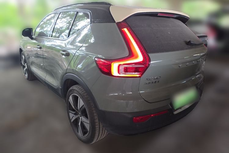 Used Volvo XC40 New Energy 2021 P8 Pure Electric All-Wheel Drive Smart Luxury Sport Edition Rear Left 45 Deg