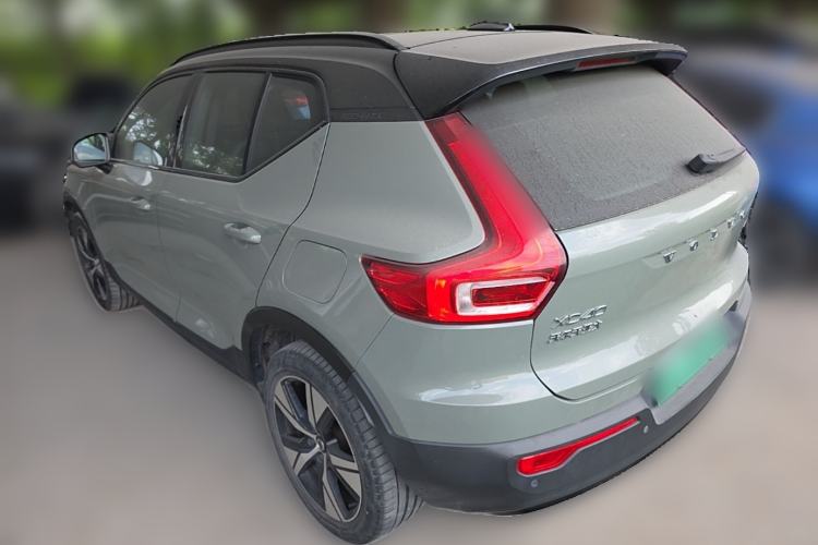 Used Volvo XC40 New Energy 2021 P8 Pure Electric All-Wheel Drive Smart Luxury Sport Edition Rear Left 45 Deg