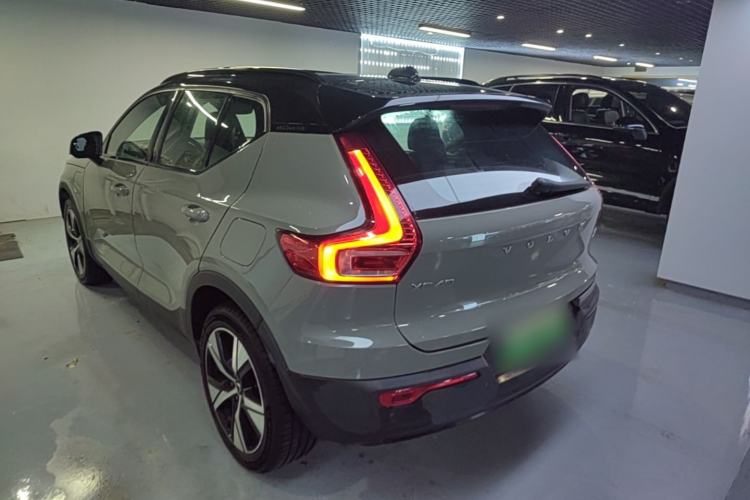Used Volvo XC40 New Energy 2021 P8 Pure Electric All-Wheel Drive Smart Luxury Sport Edition Rear Left 45 Deg