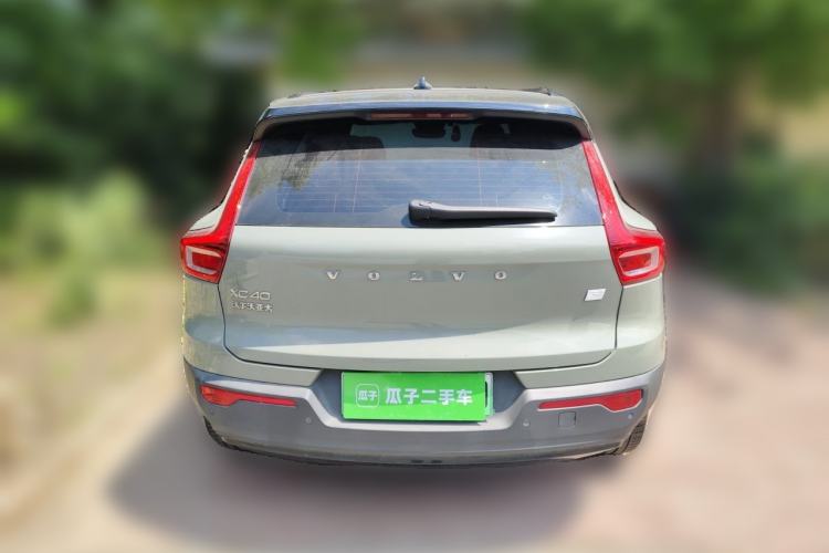 Used Volvo XC40 New Energy 2021 P8 Pure Electric All-Wheel Drive Smart Luxury Sport Edition Rear