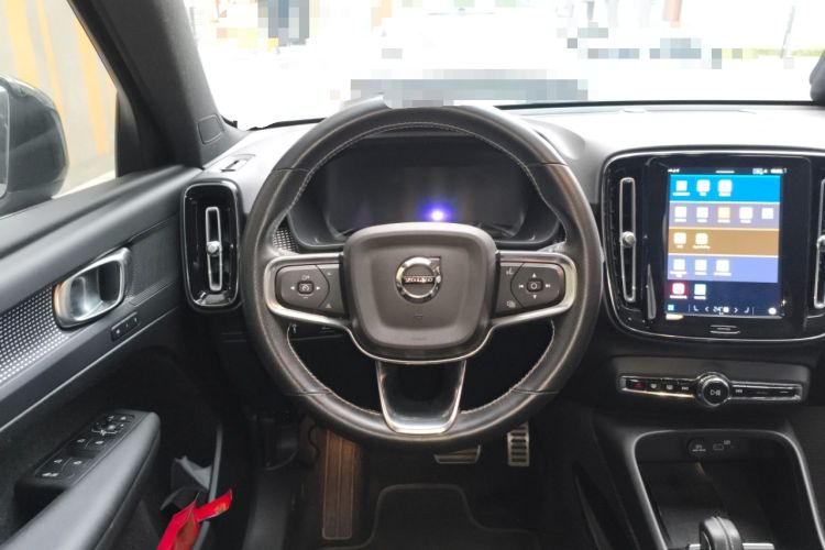 Used Volvo XC40 New Energy 2021 P8 Pure Electric All-Wheel Drive Smart Luxury Sport Edition Steering Wheel