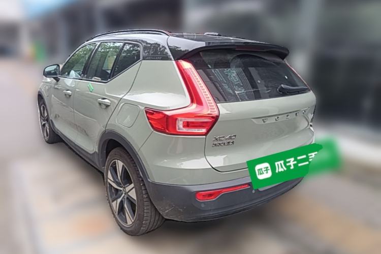Used Volvo XC40 New Energy 2021 P8 Pure Electric All-Wheel Drive Smart Luxury Sport Edition Rear Left 45 Deg