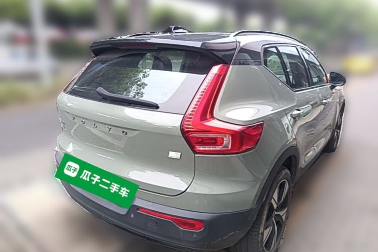 Used Volvo XC40 New Energy 2021 P8 Pure Electric All-Wheel Drive Smart Luxury Sport Edition Rear Right 45 Deg
