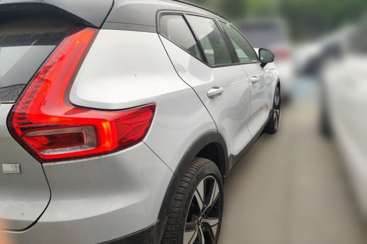 Used Volvo XC40 New Energy 2021 P8 Pure Electric All-Wheel Drive Smart Luxury Sport Edition Rear