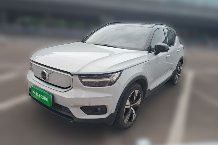 Used Volvo XC40 New Energy 2021 P8 Pure Electric All-Wheel Drive Smart Luxury Sport Edition Front Right 45 Deg