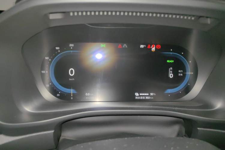 Used Volvo XC40 New Energy 2021 P8 Pure Electric All-Wheel Drive Smart Luxury Sport Edition Instrument Cluster