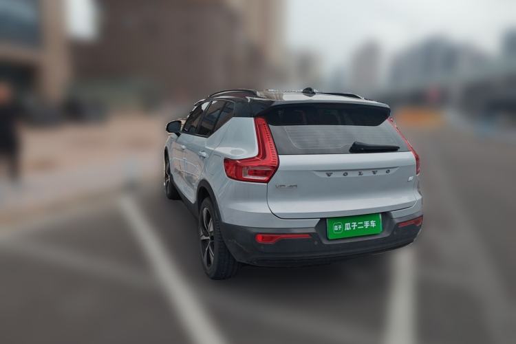 Used Volvo XC40 New Energy 2021 P8 Pure Electric All-Wheel Drive Smart Luxury Sport Edition Rear Left 45 Deg