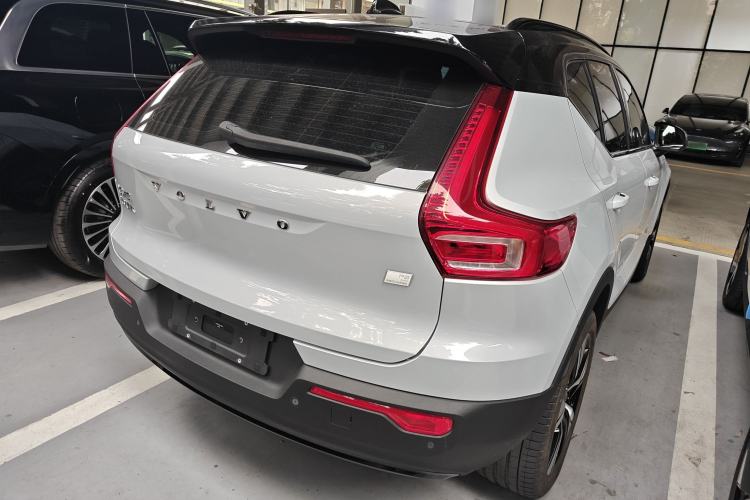 Used Volvo XC40 New Energy 2021 P8 Pure Electric All-Wheel Drive Smart Luxury Sport Edition Rear Right 45 Deg