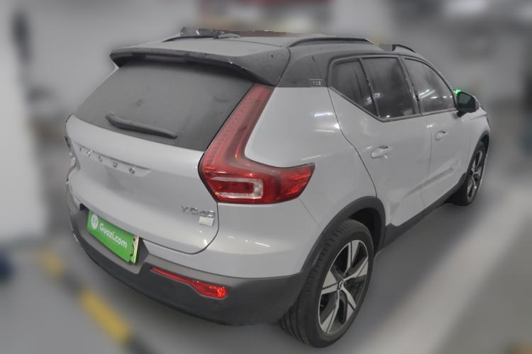 Used Volvo XC40 New Energy 2021 P8 Pure Electric All-Wheel Drive Smart Luxury Sport Edition Rear Right 45 Deg