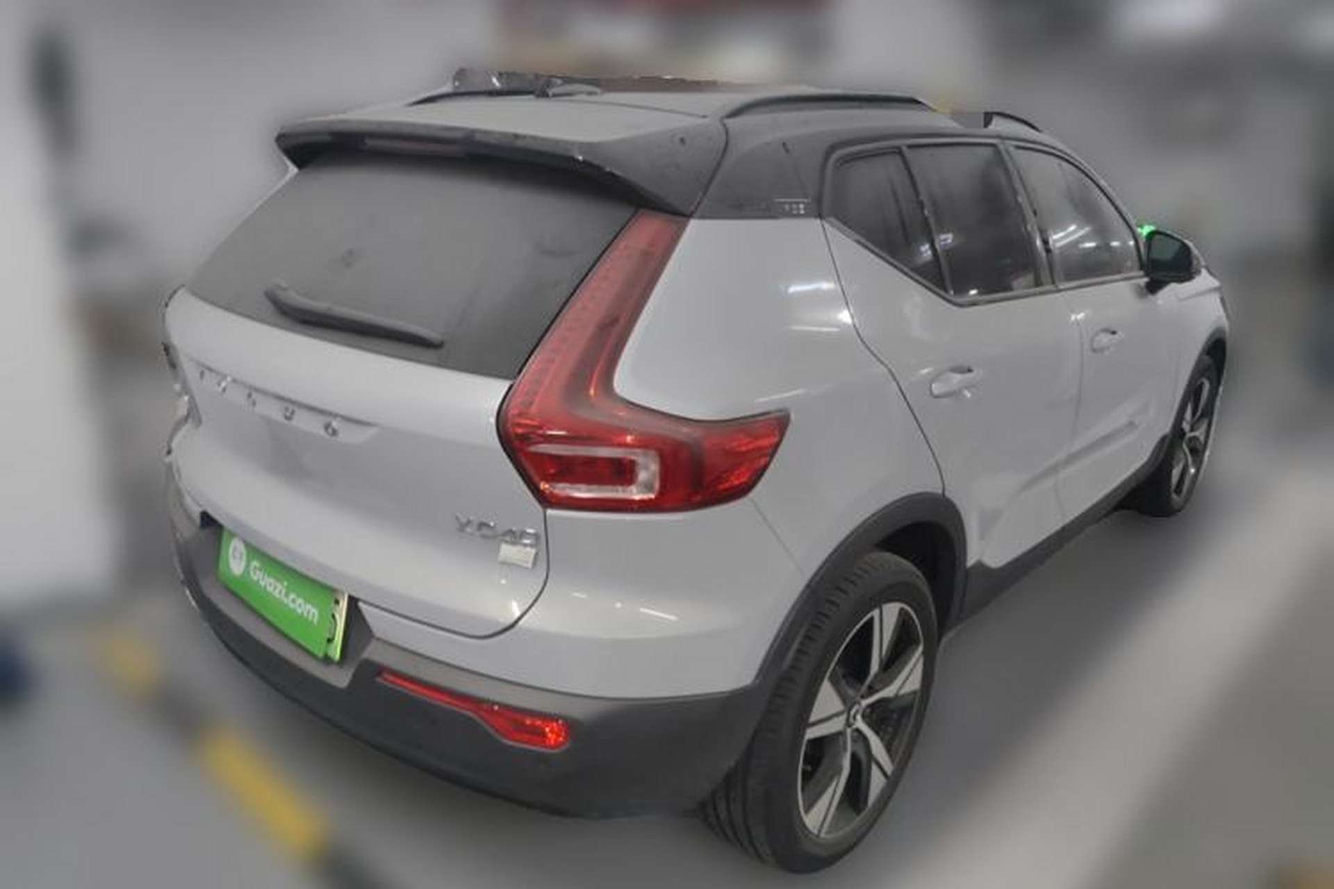 Used Volvo XC40 New Energy 2021 P8 Pure Electric All-Wheel Drive Smart Luxury Sport Edition Rear Right 45 Deg