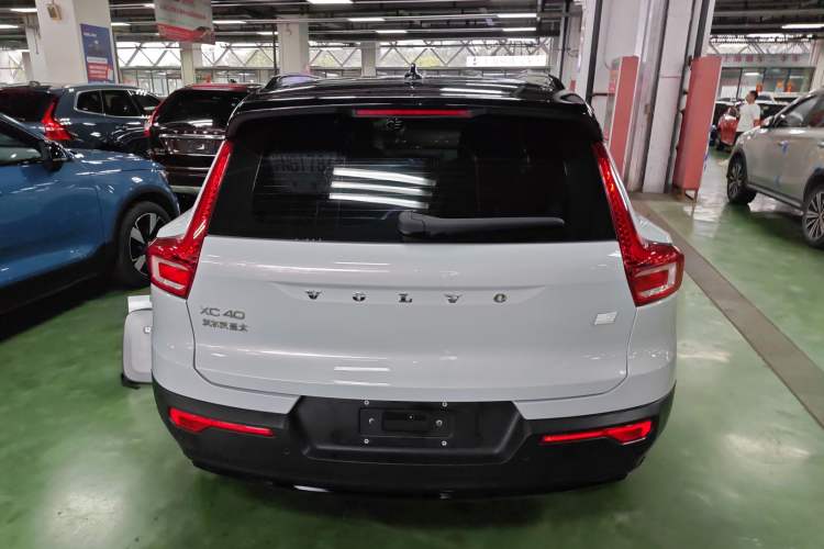 Used Volvo XC40 New Energy 2021 P8 Pure Electric All-Wheel Drive Smart Luxury Sport Edition Rear