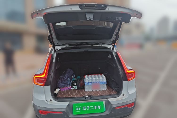 Used Volvo XC40 New Energy 2021 P8 Pure Electric All-Wheel Drive Smart Luxury Sport Edition Trunk