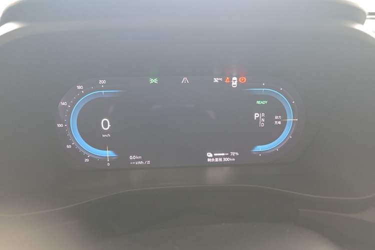 Used Volvo XC40 New Energy 2021 P8 Pure Electric All-Wheel Drive Smart Luxury Sport Edition Instrument Cluster