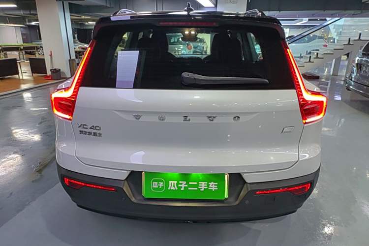 Used Volvo XC40 New Energy 2021 P8 Pure Electric All-Wheel Drive Smart Luxury Sport Edition Rear