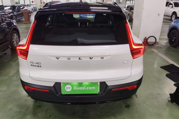 Used Volvo XC40 New Energy 2021 P8 Pure Electric All-Wheel Drive Smart Luxury Sport Edition Rear