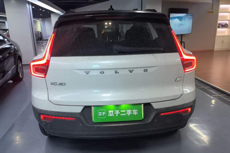 Used Volvo XC40 New Energy 2021 P8 Pure Electric All-Wheel Drive Smart Luxury Sport Edition Rear