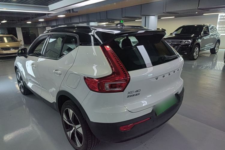 Used Volvo XC40 New Energy 2021 P8 Pure Electric All-Wheel Drive Smart Luxury Sport Edition Rear Left 45 Deg