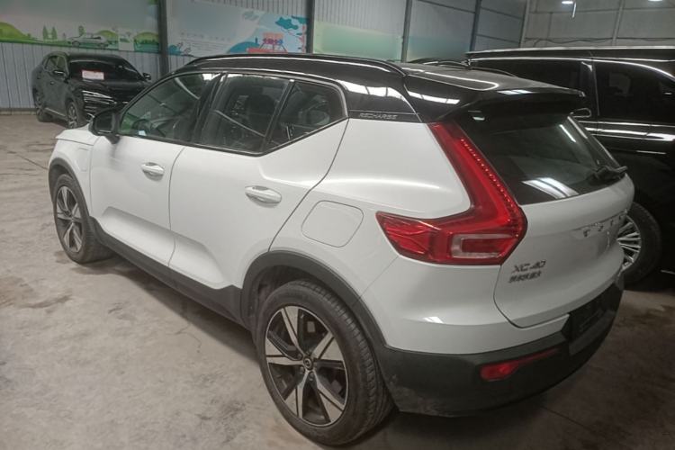 Used Volvo XC40 New Energy 2021 P8 Pure Electric All-Wheel Drive Smart Luxury Sport Edition Rear Left 45 Deg