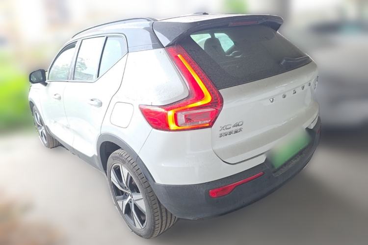 Used Volvo XC40 New Energy 2021 P8 Pure Electric All-Wheel Drive Smart Luxury Sport Edition Rear Left 45 Deg