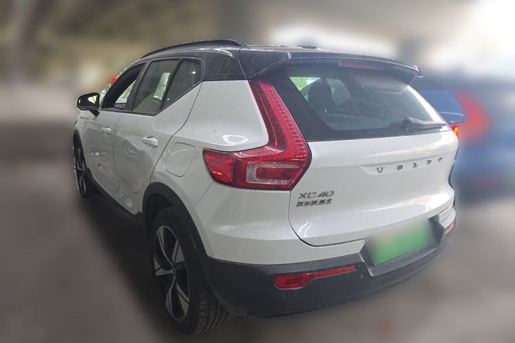 Used Volvo XC40 New Energy 2021 P8 Pure Electric All-Wheel Drive Smart Luxury Sport Edition Rear Left 45 Deg