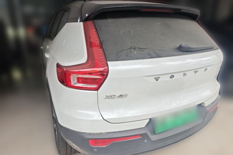 Used Volvo XC40 New Energy 2021 P8 Pure Electric All-Wheel Drive Smart Luxury Sport Edition Rear Left 45 Deg