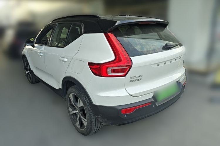 Used Volvo XC40 New Energy 2021 P8 Pure Electric All-Wheel Drive Smart Luxury Sport Edition Rear Left 45 Deg