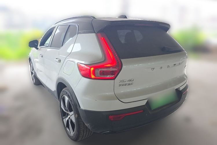 Used Volvo XC40 New Energy 2021 P8 Pure Electric All-Wheel Drive Smart Luxury Sport Edition Rear Left 45 Deg