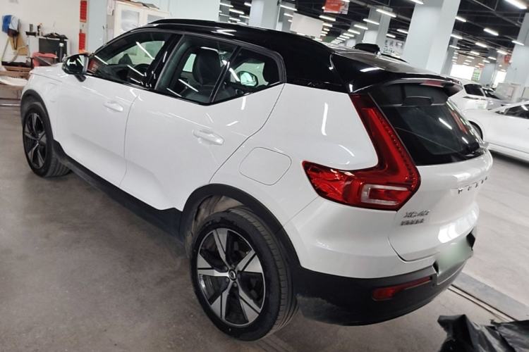 Used Volvo XC40 New Energy 2021 P8 Pure Electric All-Wheel Drive Smart Luxury Sport Edition Rear Left 45 Deg