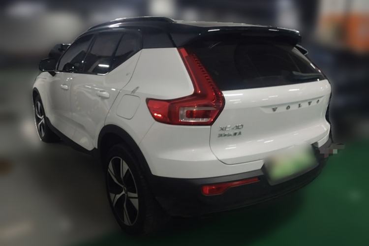 Used Volvo XC40 New Energy 2021 P8 Pure Electric All-Wheel Drive Smart Luxury Sport Edition Rear Left 45 Deg
