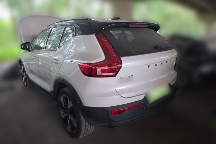 Used Volvo XC40 New Energy 2021 P8 Pure Electric All-Wheel Drive Smart Luxury Sport Edition Rear Left 45 Deg