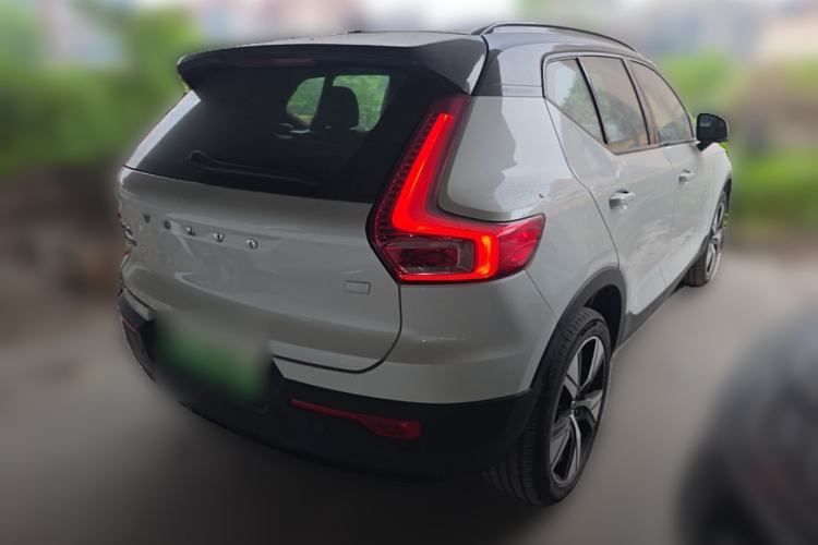 Used Volvo XC40 New Energy 2021 P8 Pure Electric All-Wheel Drive Smart Luxury Sport Edition Rear Right 45 Deg