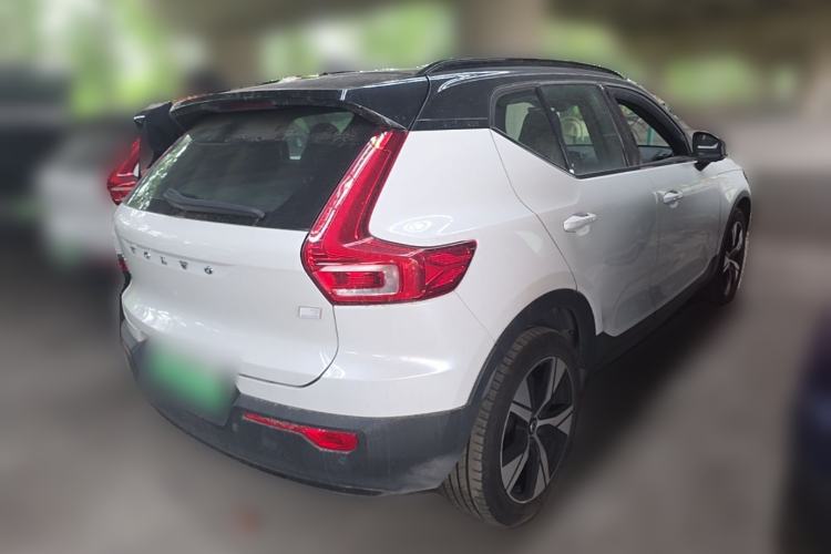 Used Volvo XC40 New Energy 2021 P8 Pure Electric All-Wheel Drive Smart Luxury Sport Edition Rear Right 45 Deg
