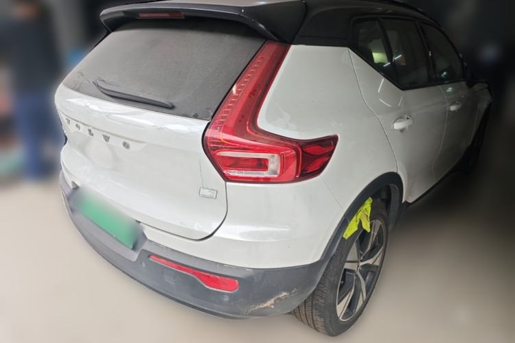 Used Volvo XC40 New Energy 2021 P8 Pure Electric All-Wheel Drive Smart Luxury Sport Edition Rear Right 45 Deg