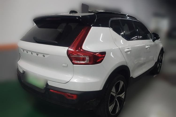 Used Volvo XC40 New Energy 2021 P8 Pure Electric All-Wheel Drive Smart Luxury Sport Edition Rear Right 45 Deg