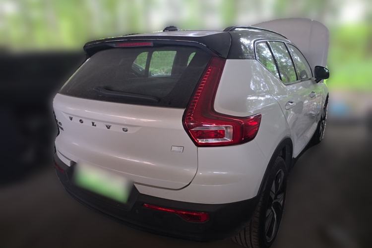 Used Volvo XC40 New Energy 2021 P8 Pure Electric All-Wheel Drive Smart Luxury Sport Edition Rear Right 45 Deg