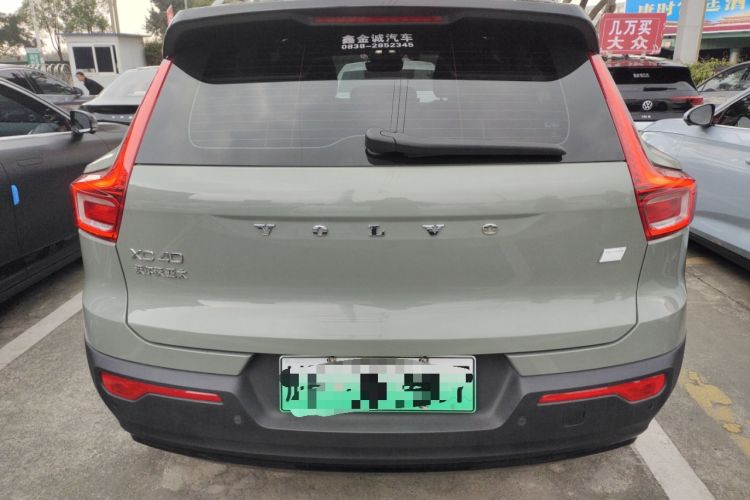 Used Volvo XC40 New Energy 2022 Long-Range PRO Version Rear