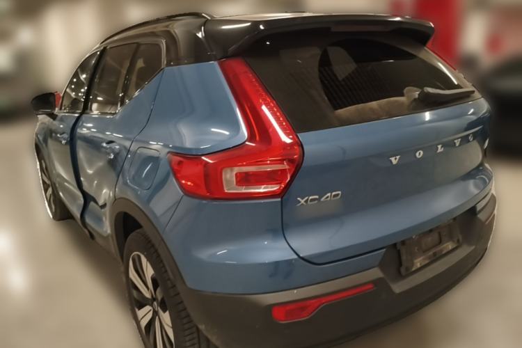 Used Volvo XC40 New Energy 2023 Long-Range Version Rear Left 45 Deg