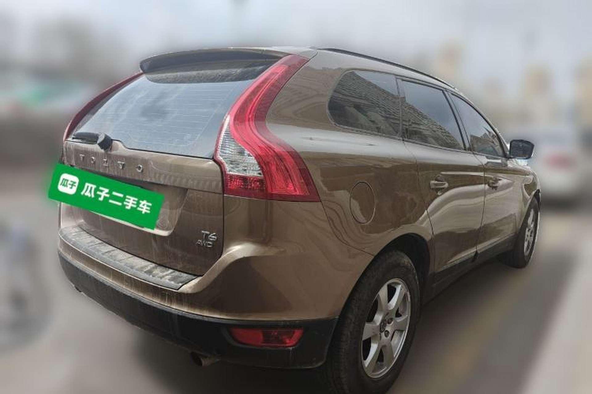 Used Volvo XC60 2010 T6 AWD Comfort Edition Rear Right 45 Deg