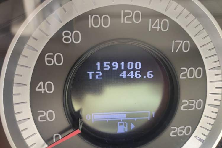 Used Volvo XC60 2011 2.0T Zhiya Edition Odometer Close Up