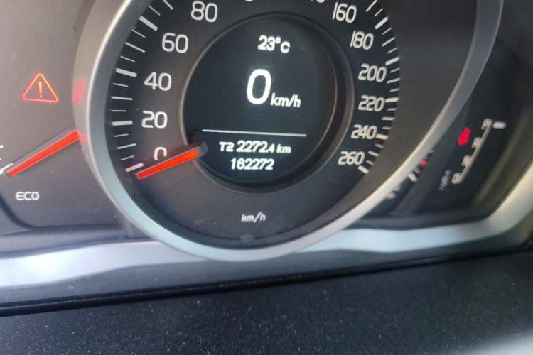 Used Volvo XC60 2013 T5 Zhiya Edition Odometer Close Up