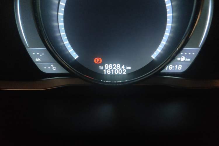 Used Volvo XC60 2014 T6 Zhiyi Edition Odometer Close Up