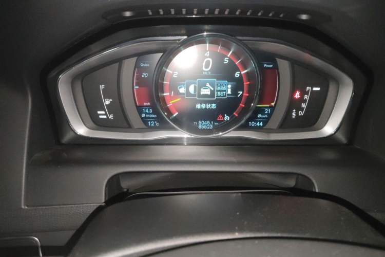Used Volvo XC60 2014 T6 Zhiyi Edition Odometer Close Up