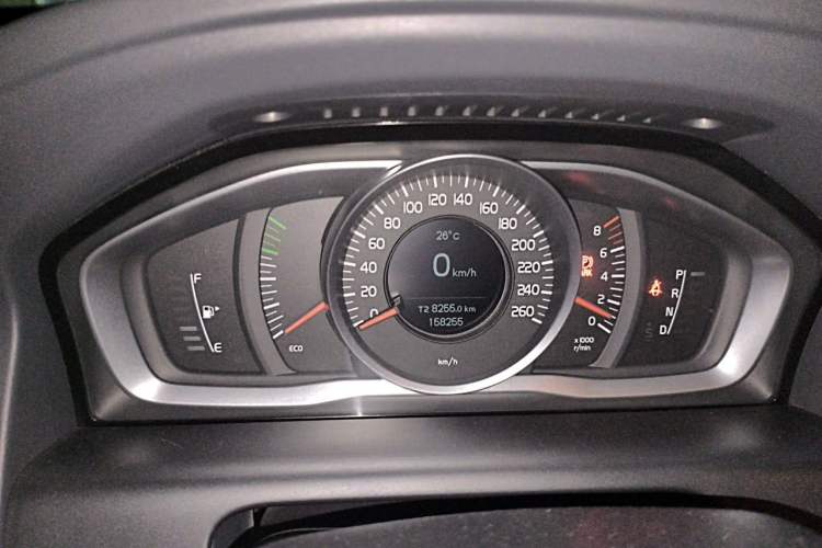 Used Volvo XC60 2014 T5 Zhiyi Edition Odometer Close Up